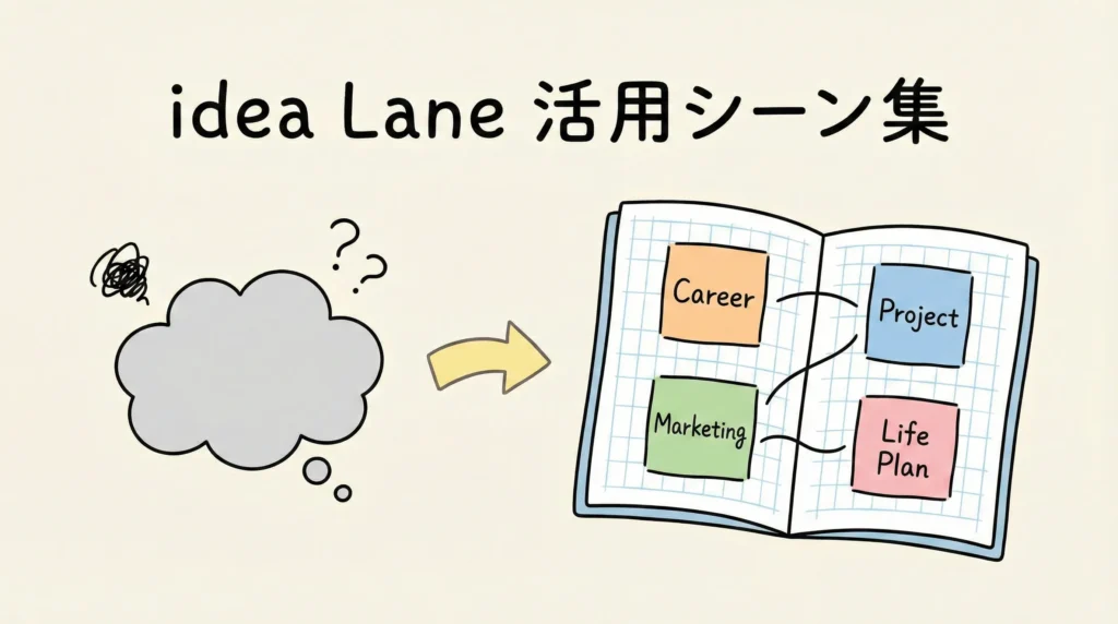 idea Laneユースケース画像